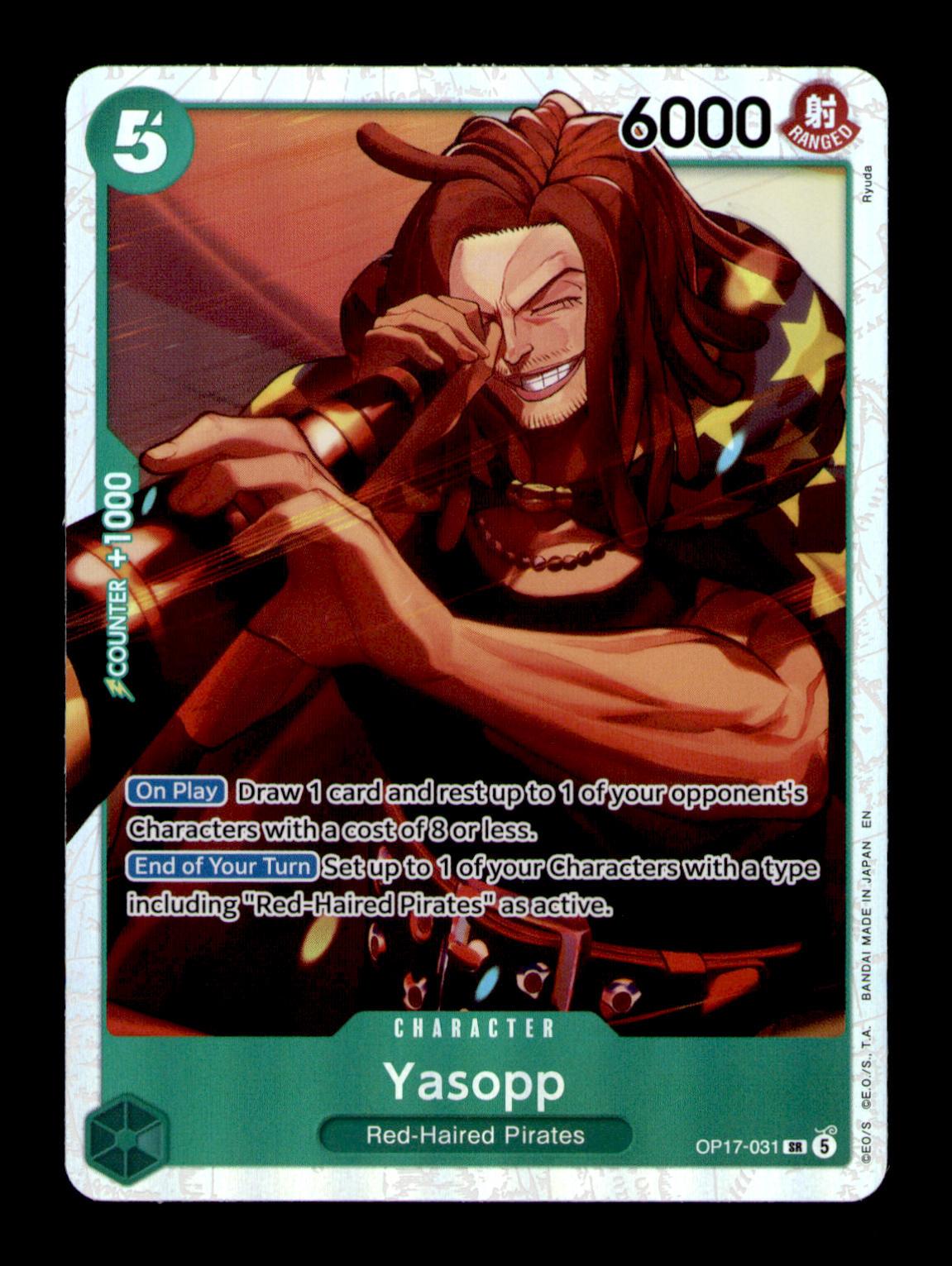 The World's Strongest Warriors #OP17-031 Yasopp
