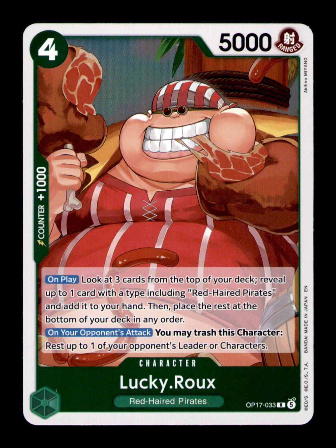 The World's Strongest Warriors #OP17-033 Lucky.Roux