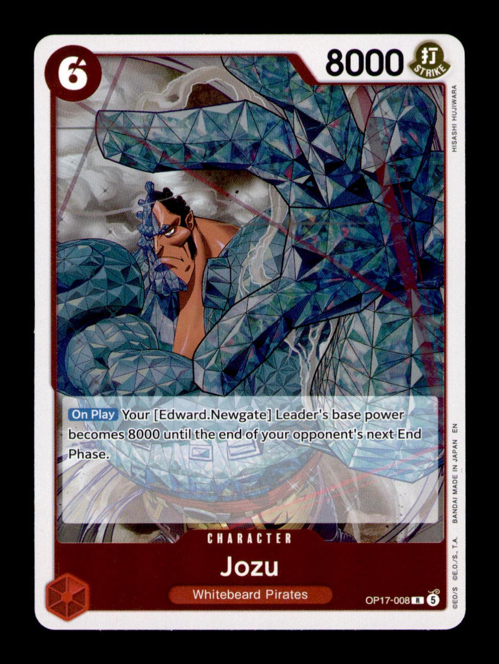 The World's Strongest Warriors #OP17-008 Jozu