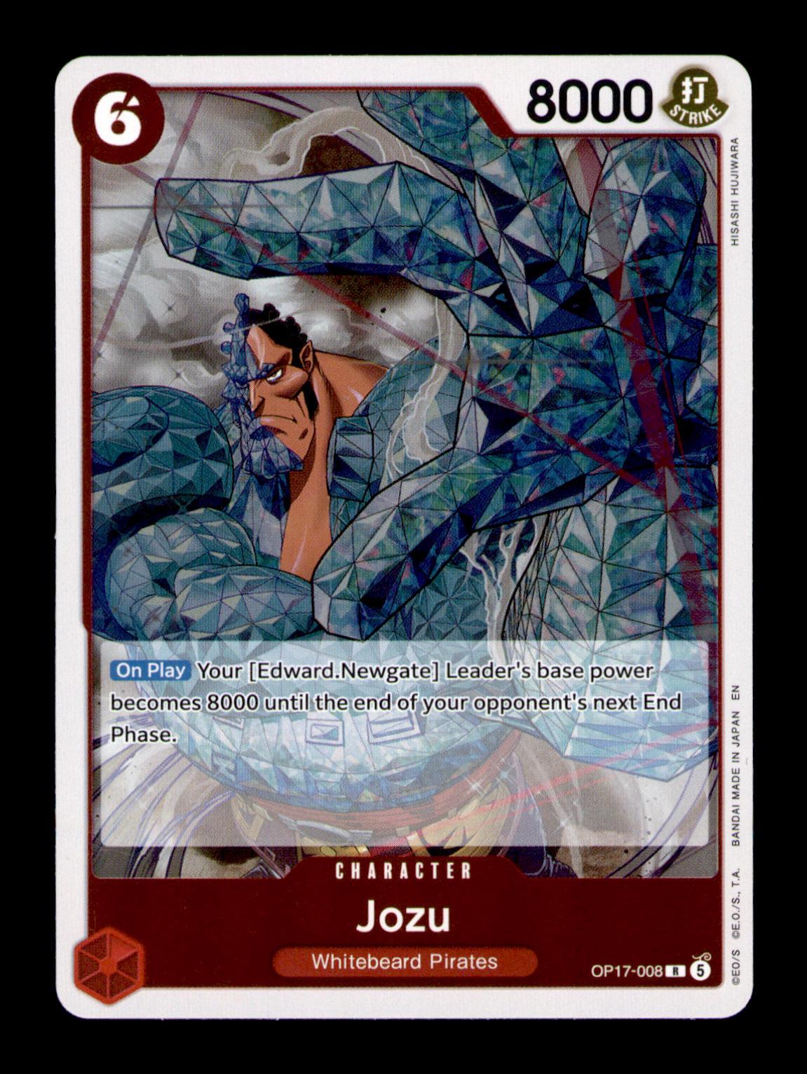 The World's Strongest Warriors #OP17-008 Jozu