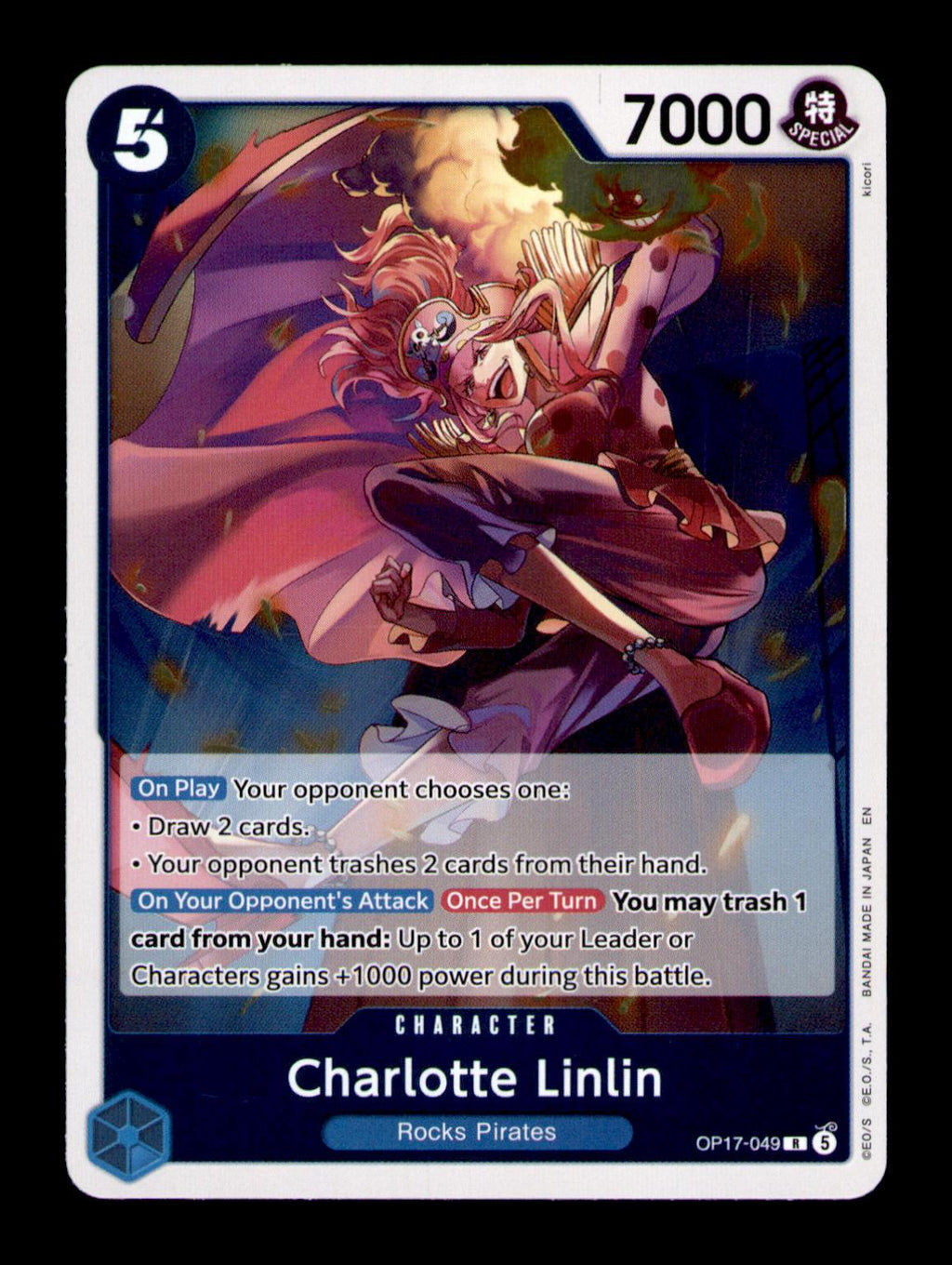 The World's Strongest Warriors #OP17-049 Charlotte Linlin (049)