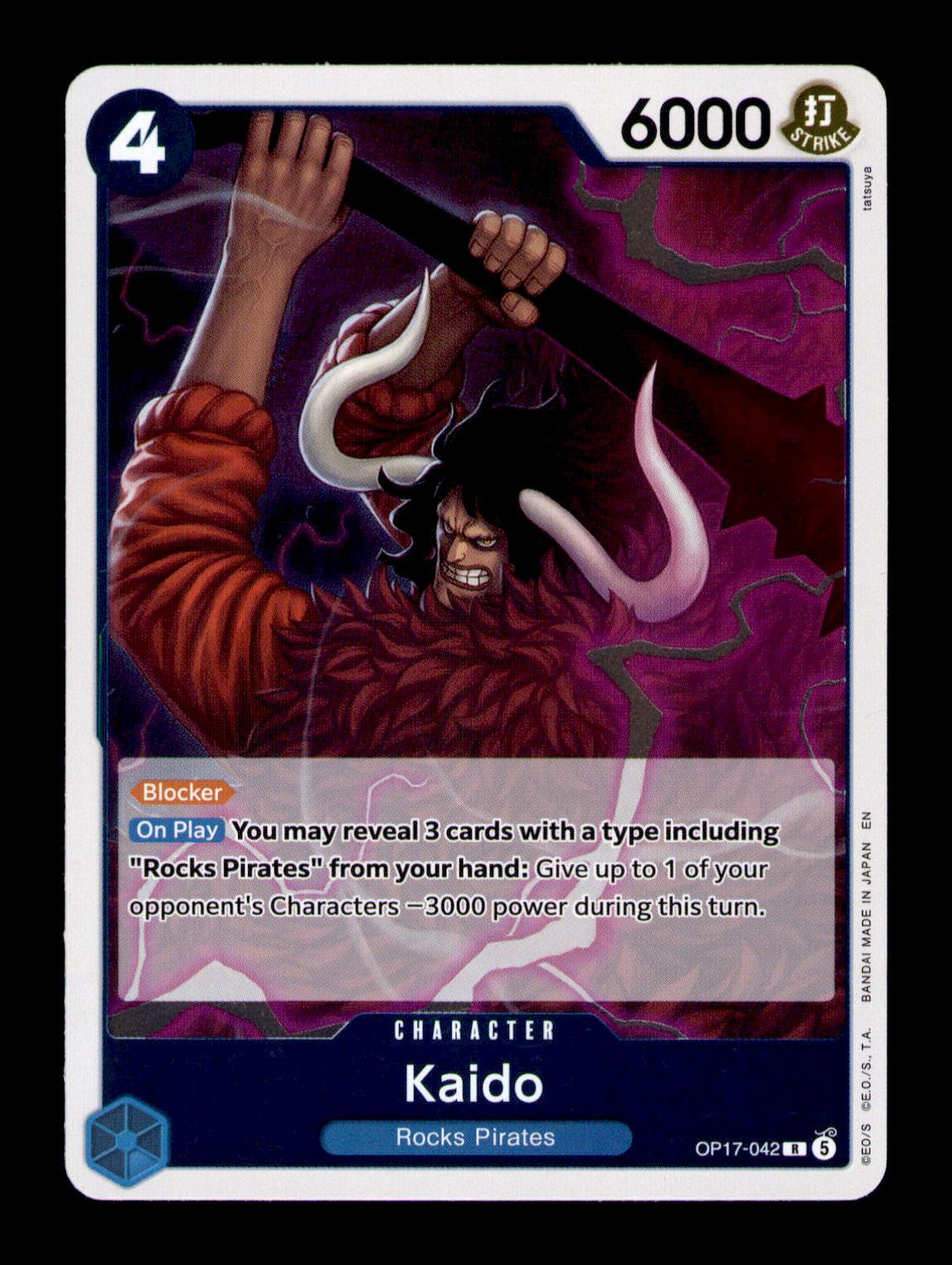 The World's Strongest Warriors #OP17-042 Kaido (042)