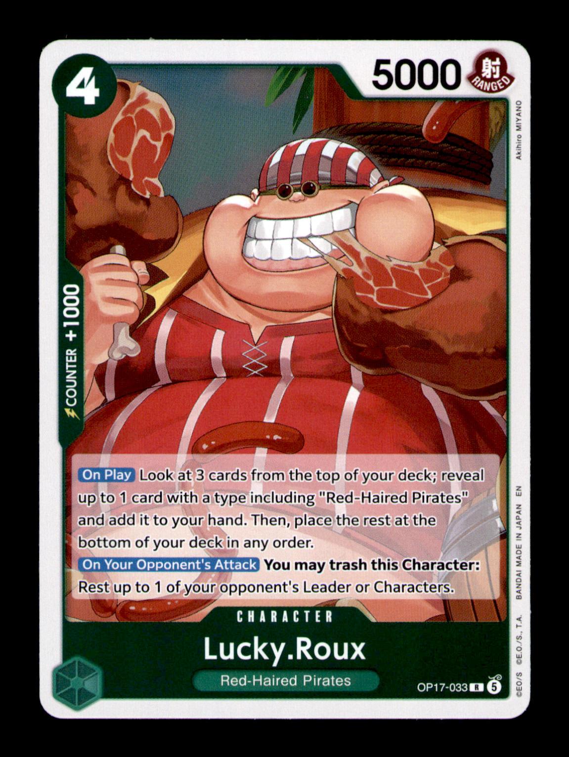 The World's Strongest Warriors #OP17-033 Lucky.Roux