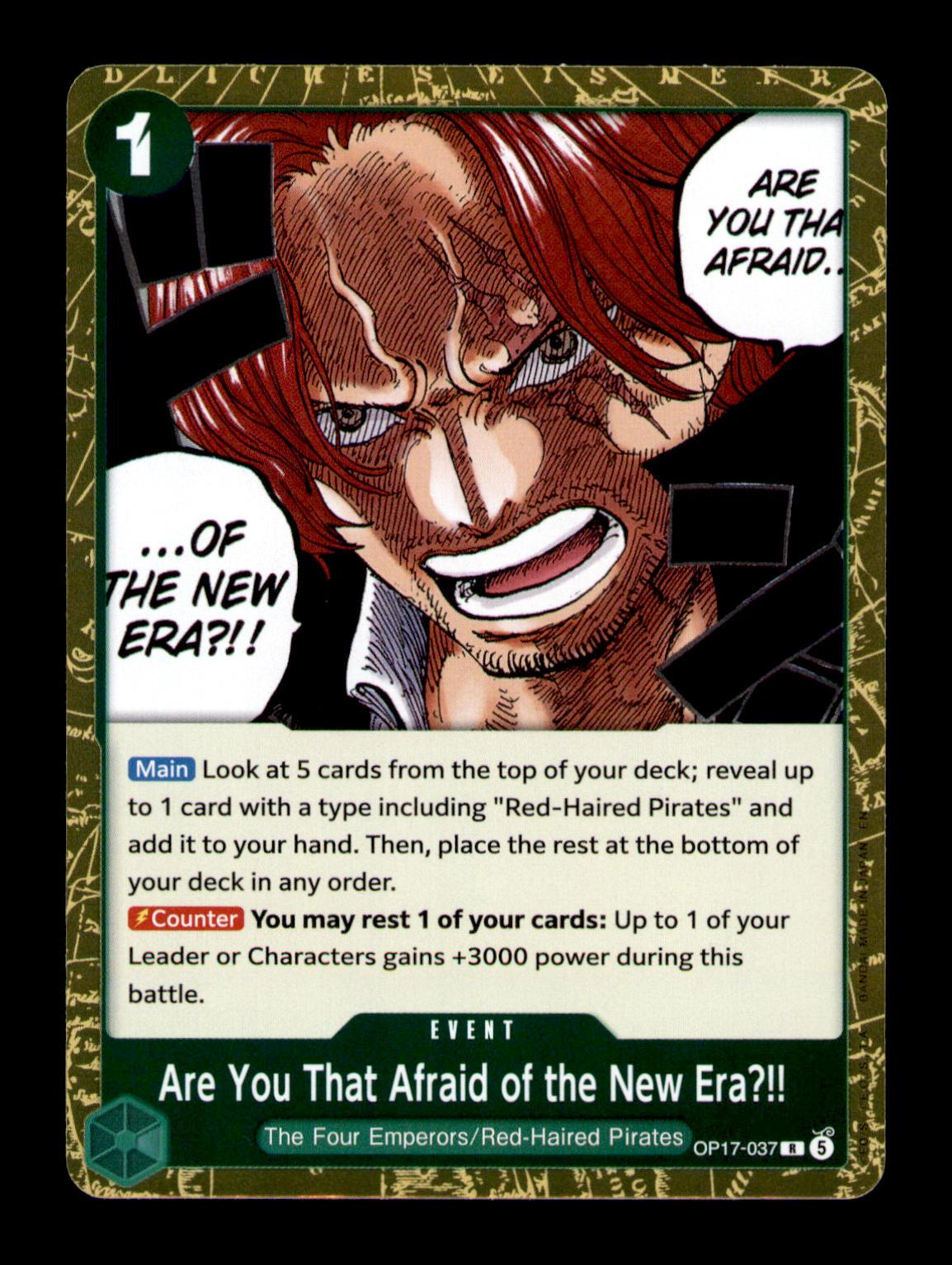 Emperors in the New World DON!! Card (Alternate Art)