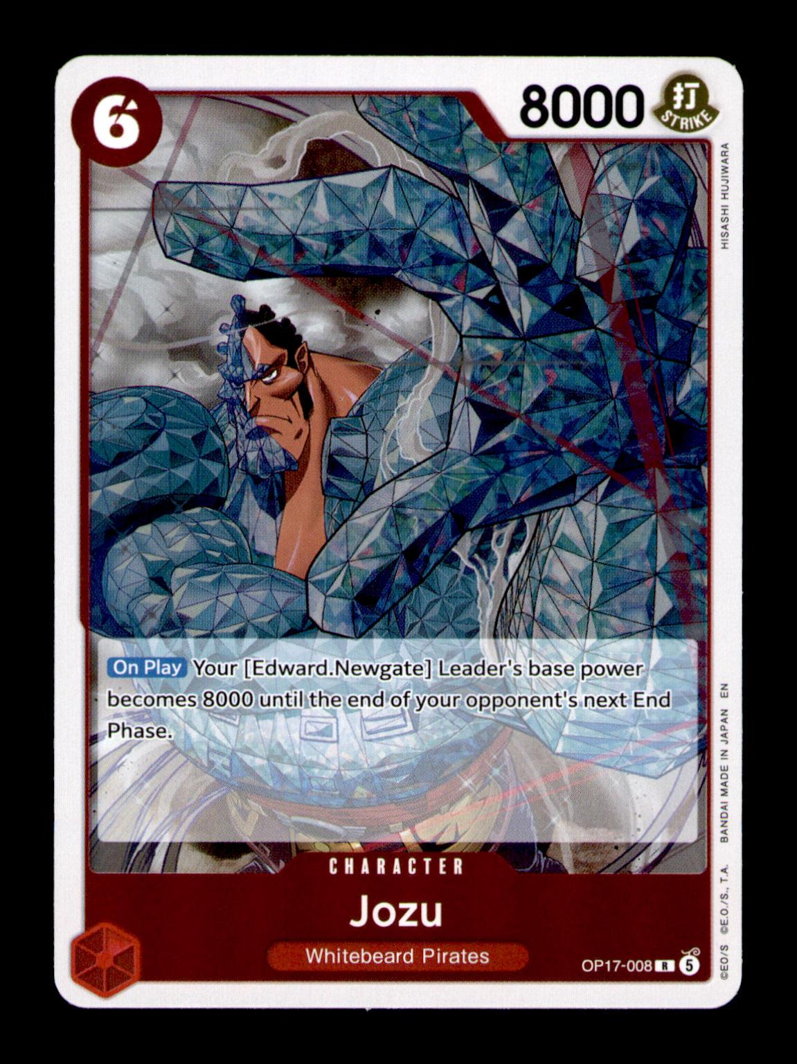 The World's Strongest Warriors #OP17-008 Jozu