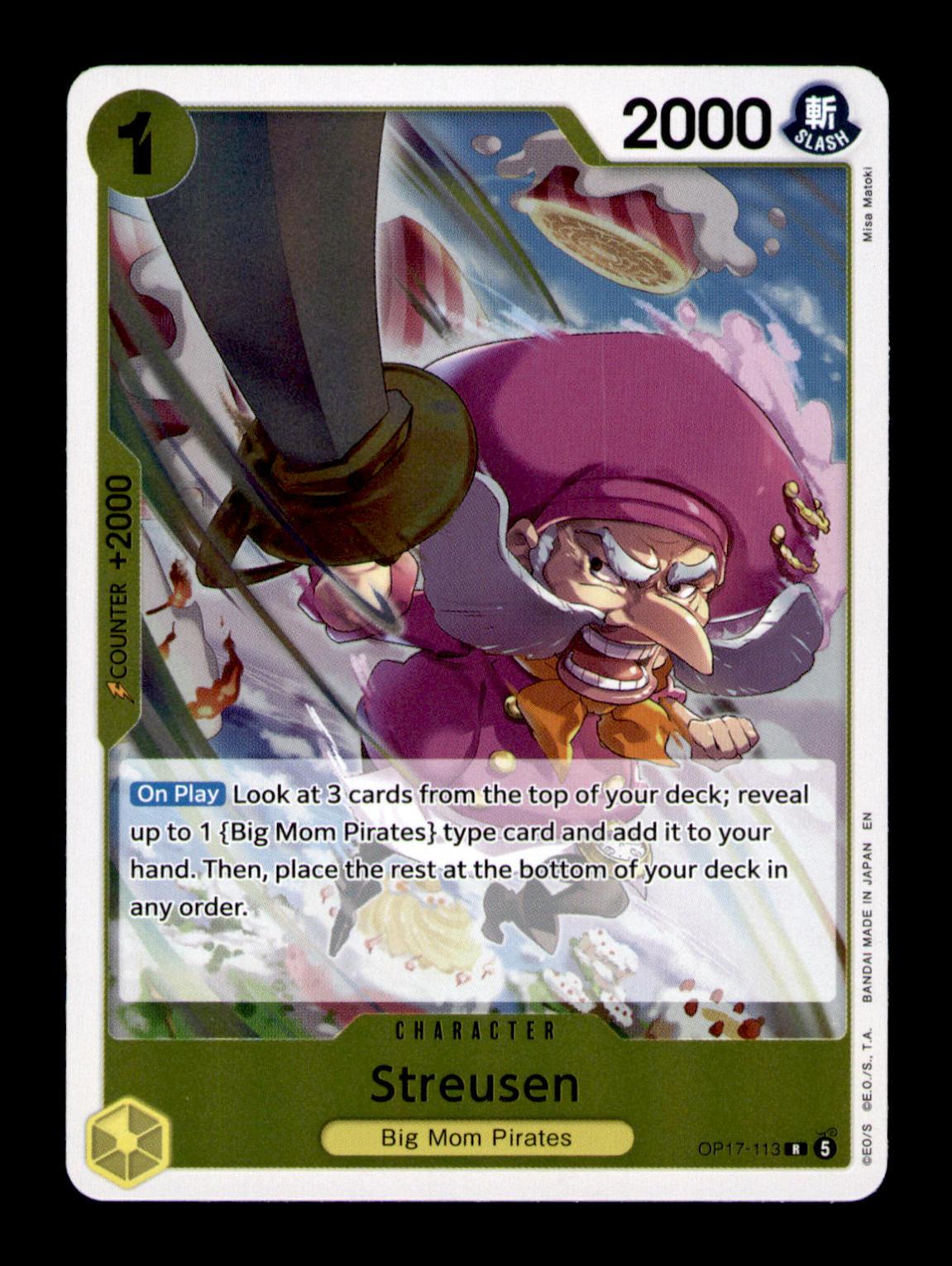 The World's Strongest Warriors #OP17-113 Streusen (113)