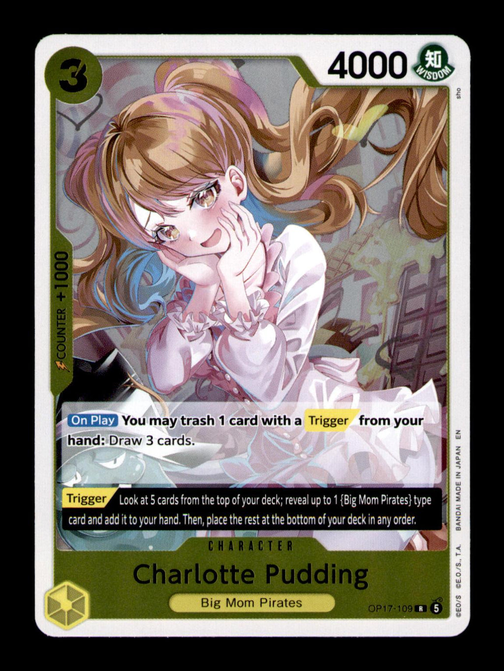 The World's Strongest Warriors #OP17-109 Charlotte Pudding