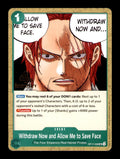 The World's Strongest Warriors Release Event Cards #OP17-036 Withdraw Now