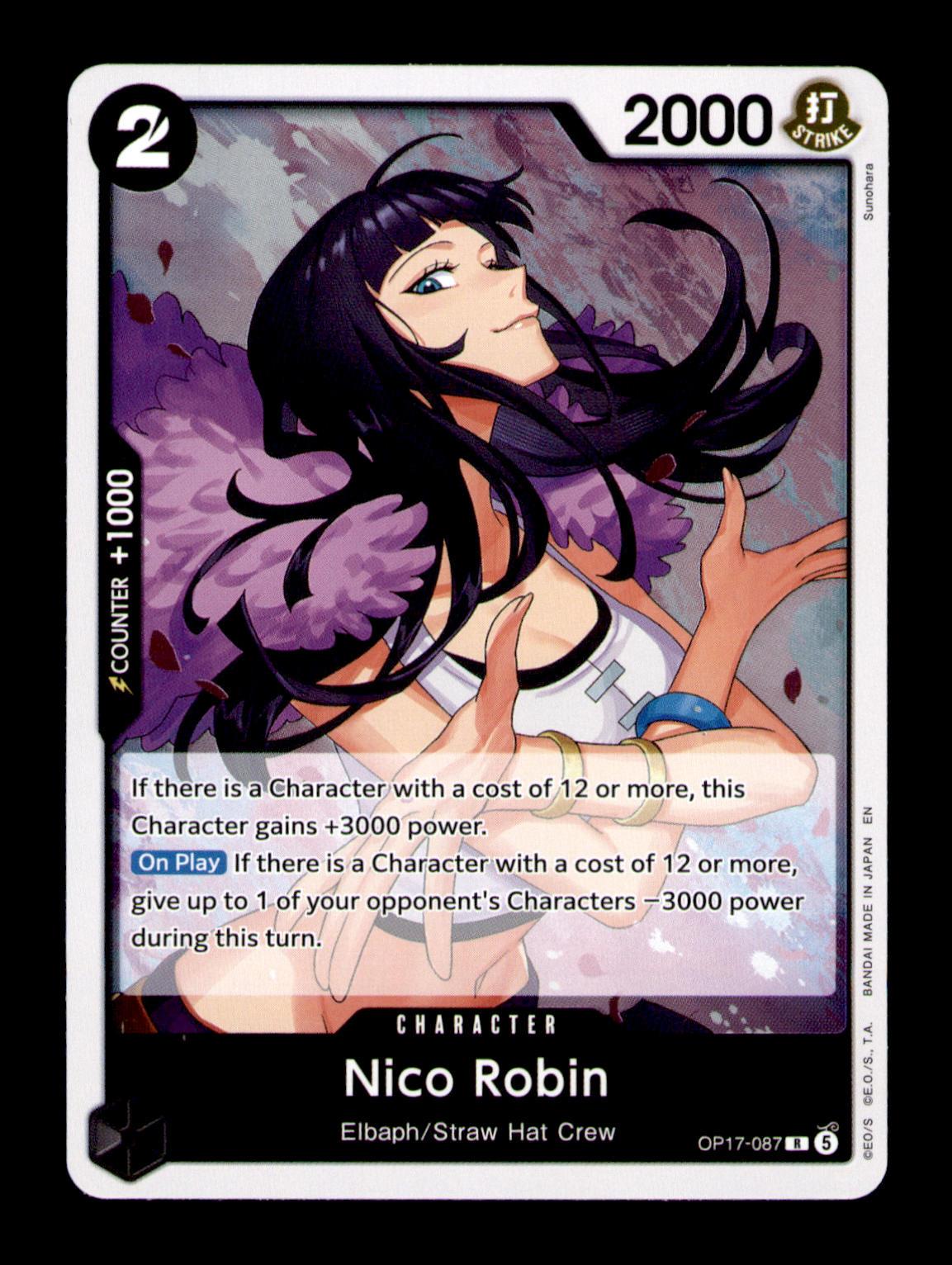 The World's Strongest Warriors #OP17-087 Nico Robin