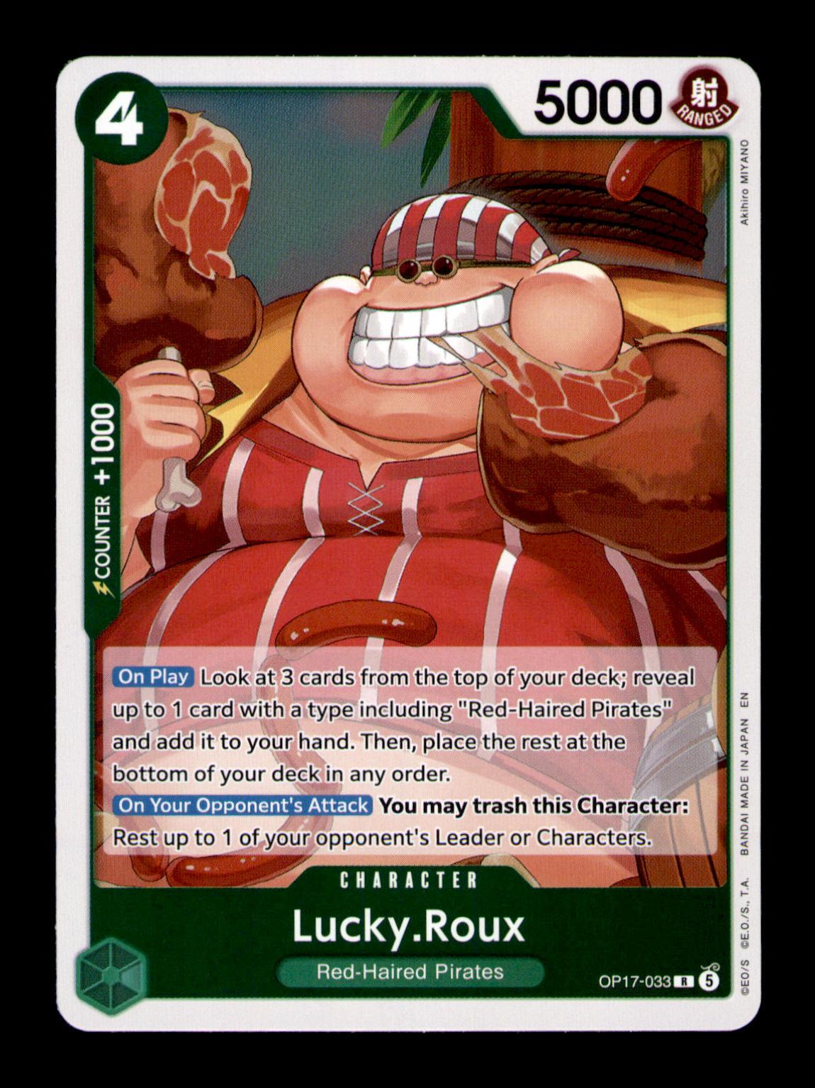 The World's Strongest Warriors #OP17-033 Lucky.Roux
