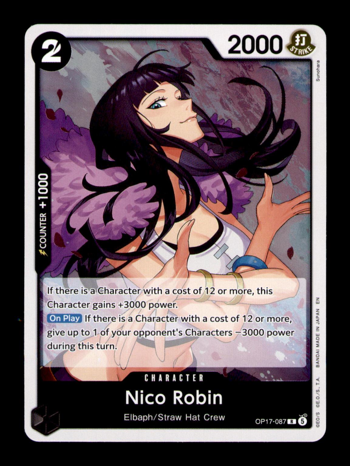 The World's Strongest Warriors #OP17-087 Nico Robin