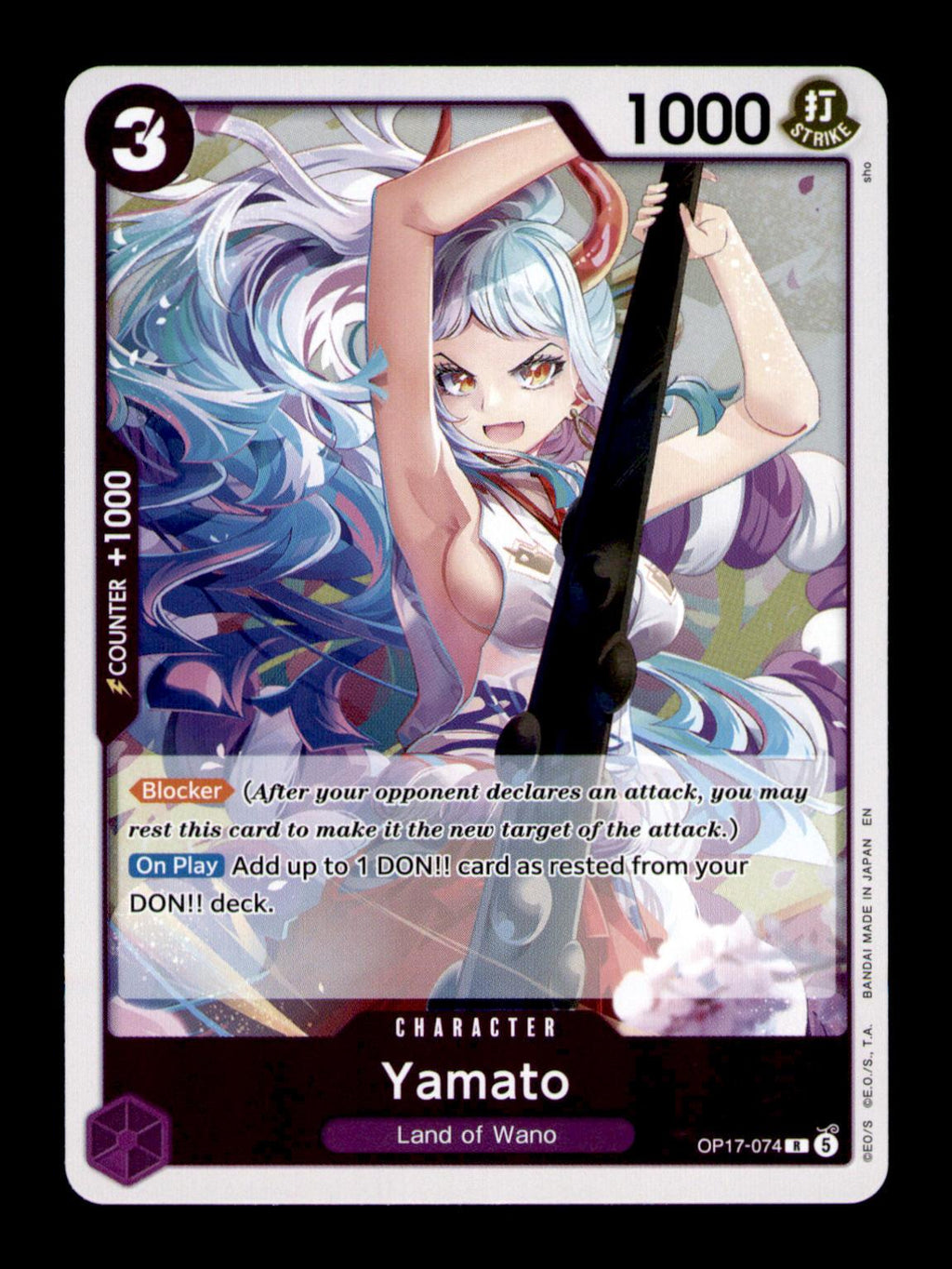 The World's Strongest Warriors #OP17-074 Yamato