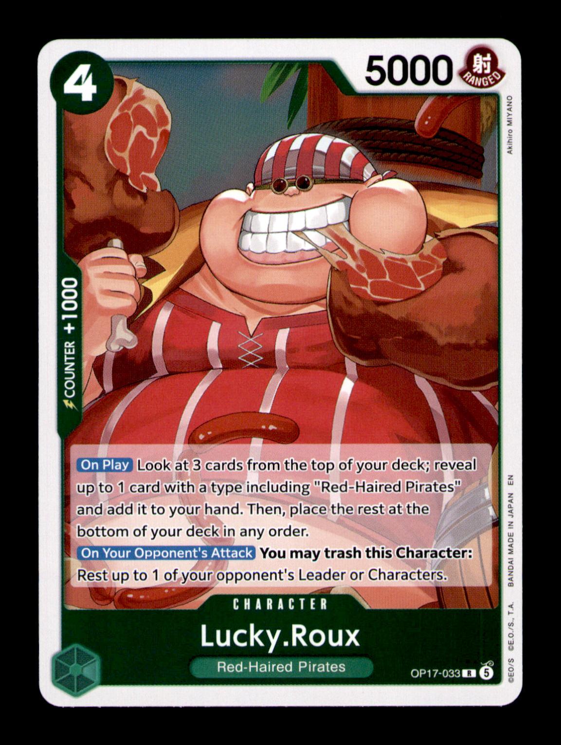 The World's Strongest Warriors #OP17-033 Lucky.Roux