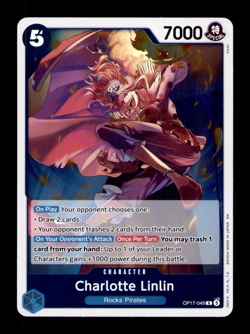 The World's Strongest Warriors #OP17-049 Charlotte Linlin (049)