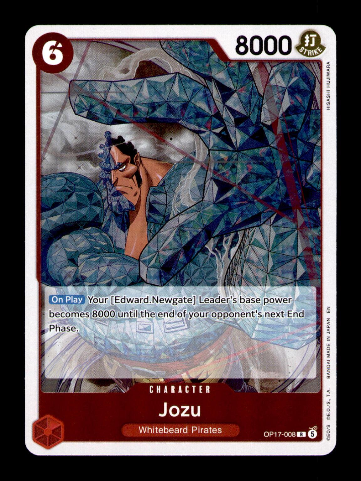 The World's Strongest Warriors #OP17-008 Jozu