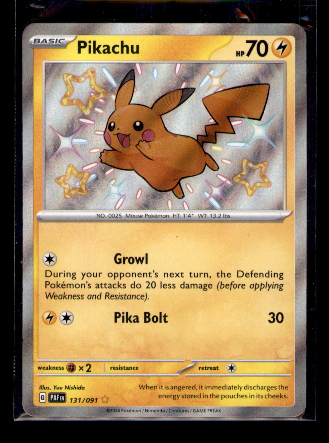 SV: Paldean Fates #131/091 Pikachu