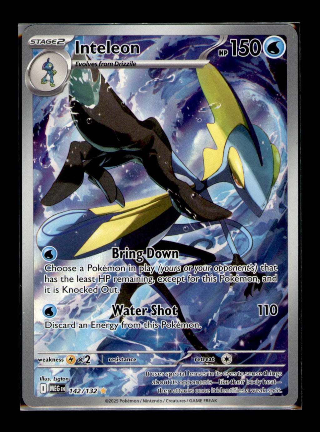 ME01: Mega Evolution #142/132 Inteleon