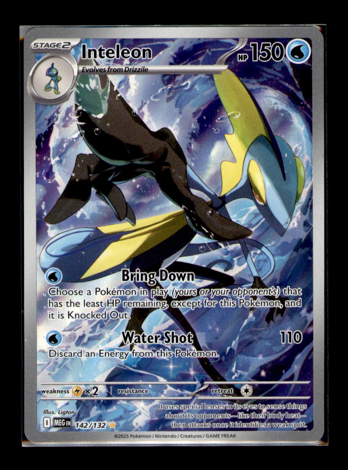 ME01: Mega Evolution #142/132 Inteleon