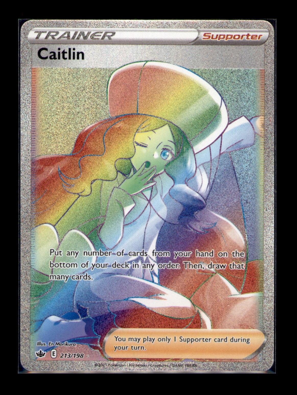 SWSH06: Chilling Reign #213/198 Caitlin (Secret)