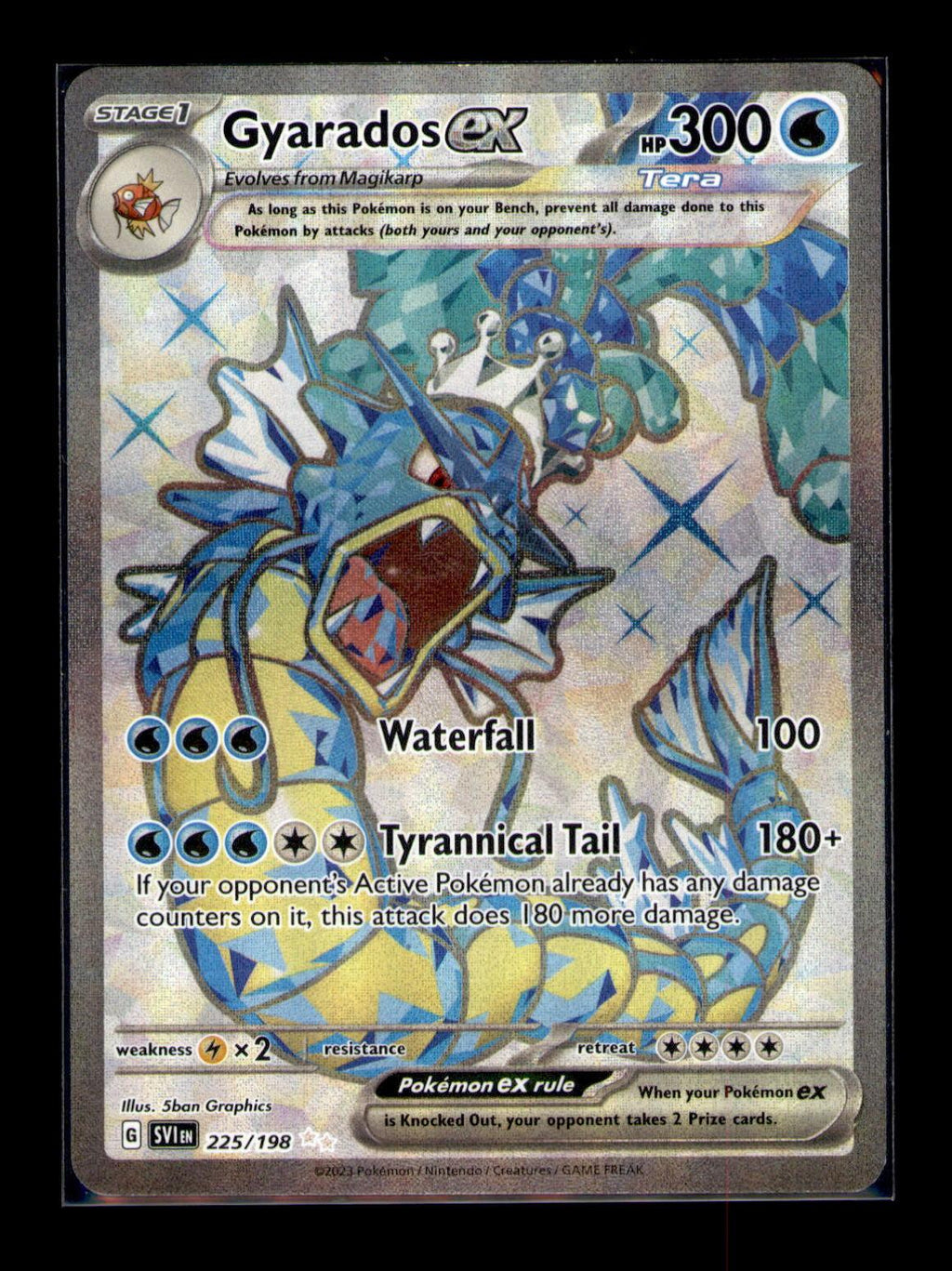 SV01: Scarlet & Violet Base Set #225/198 Gyarados ex