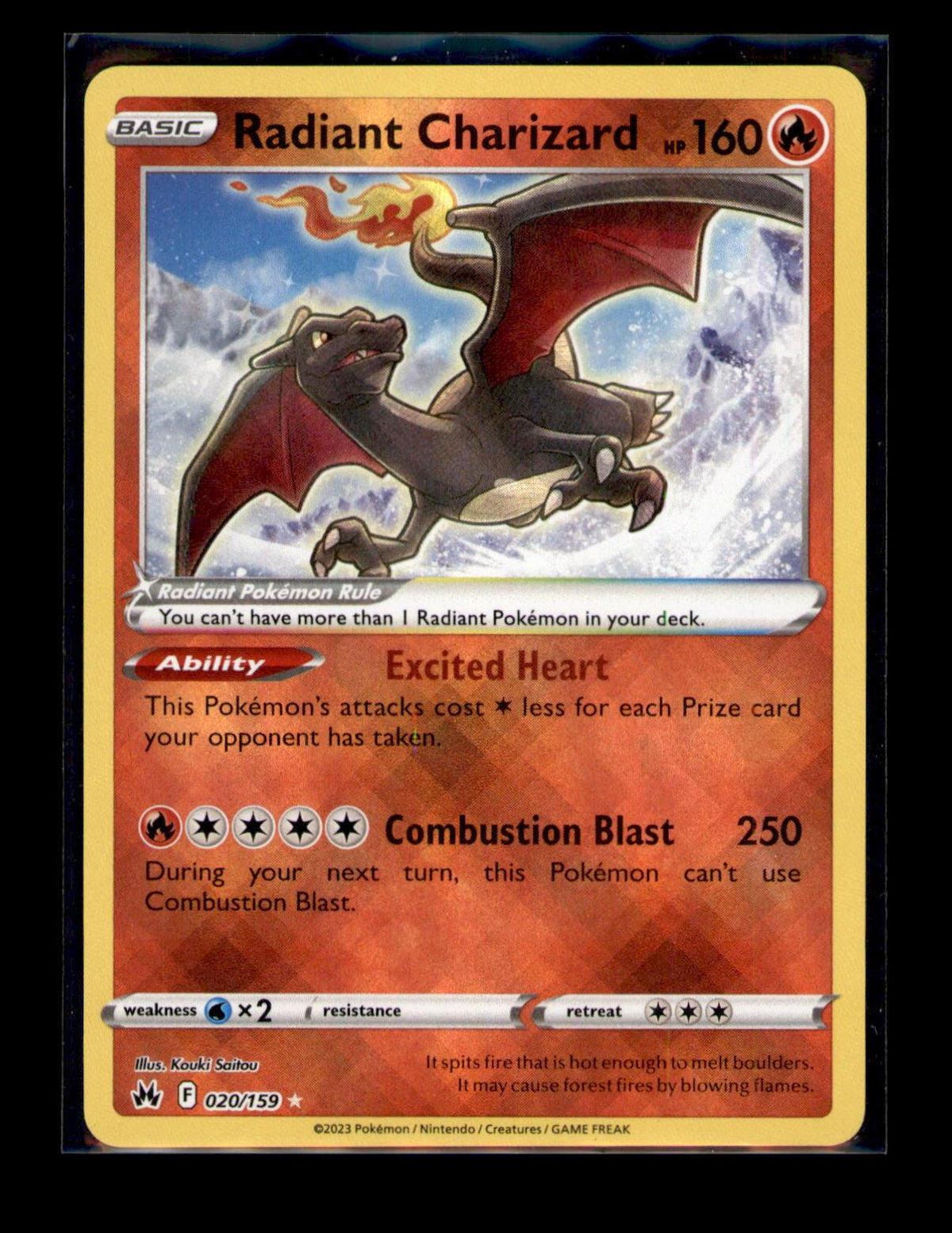 SWSH: Crown Zenith #020/159 Radiant Charizard