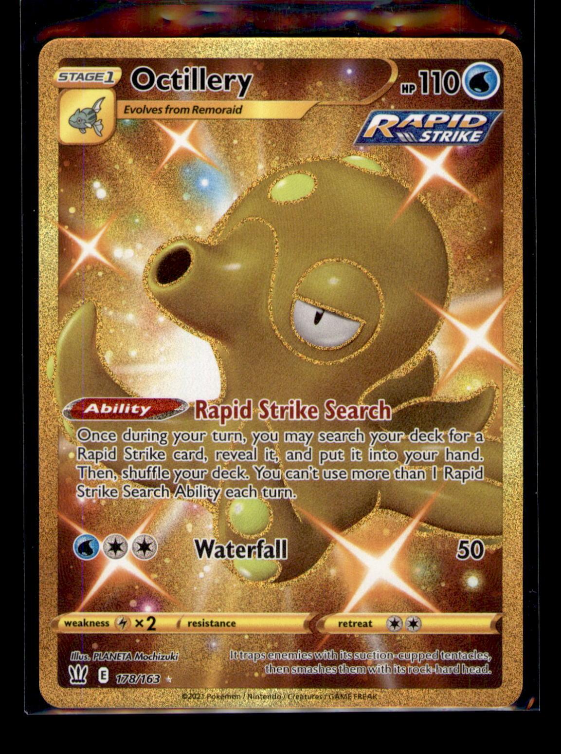SWSH05: Battle Styles #178/163 Octillery (Secret)