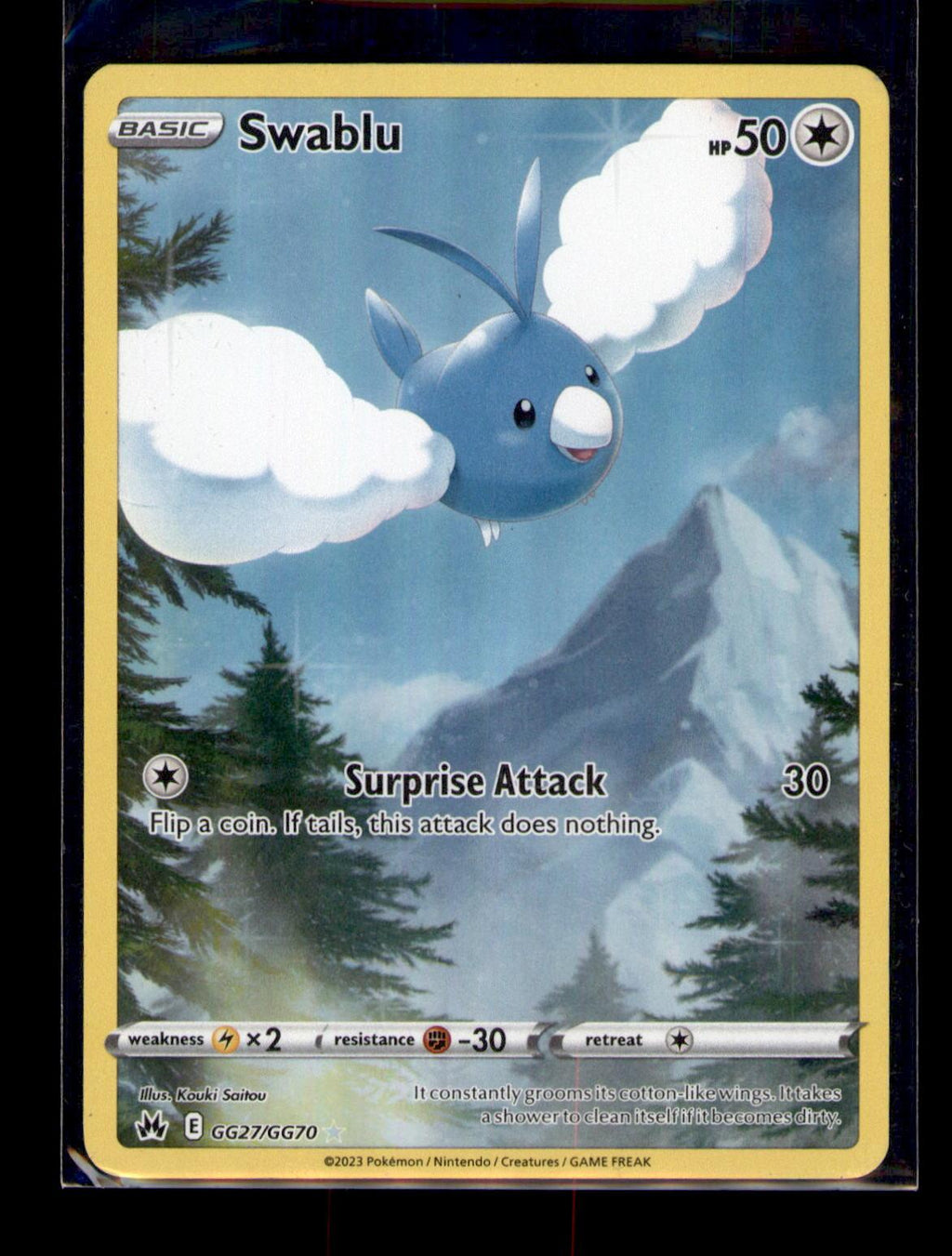 SWSH: Crown Zenith: Galarian Gallery #GG27/GG70 Swablu