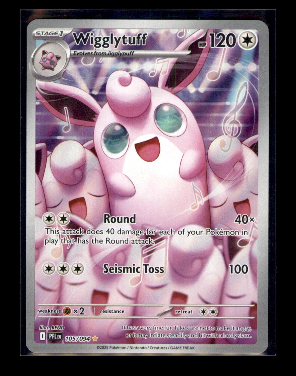 ME02: Phantasmal Flames #105/094 Wigglytuff