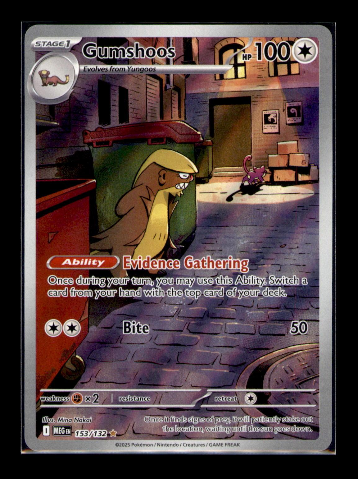 ME01: Mega Evolution #153/132 Gumshoos