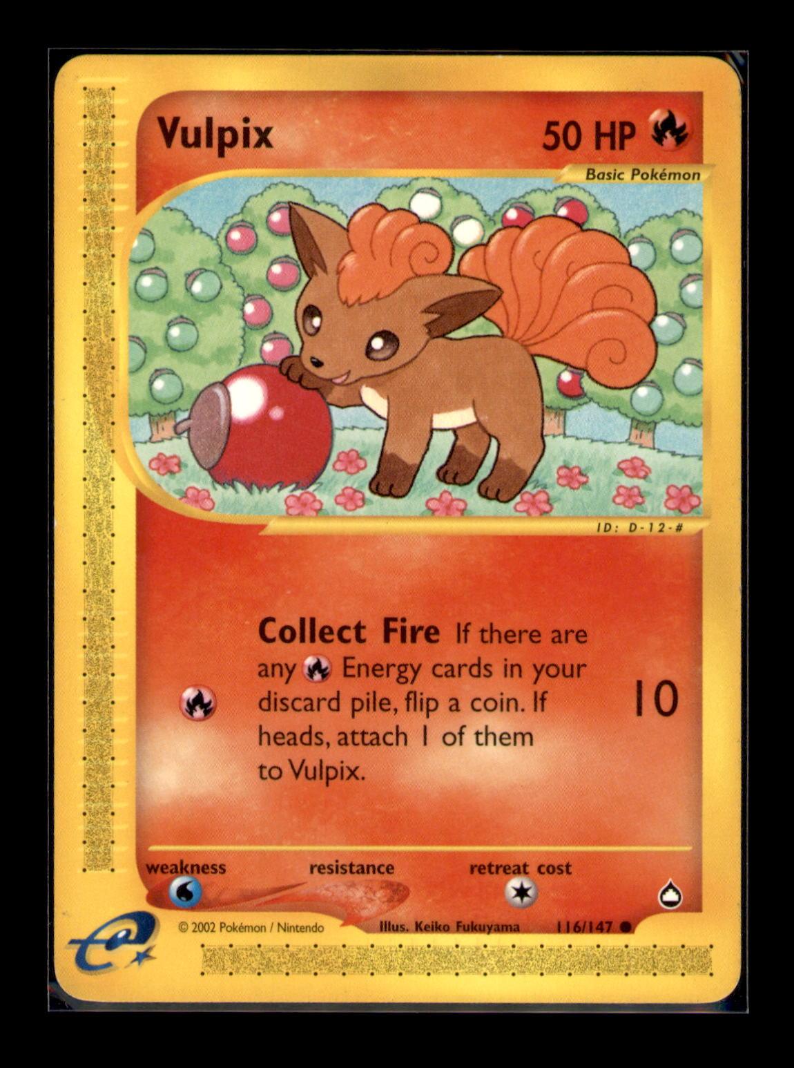 Aquapolis #116/147 Vulpix