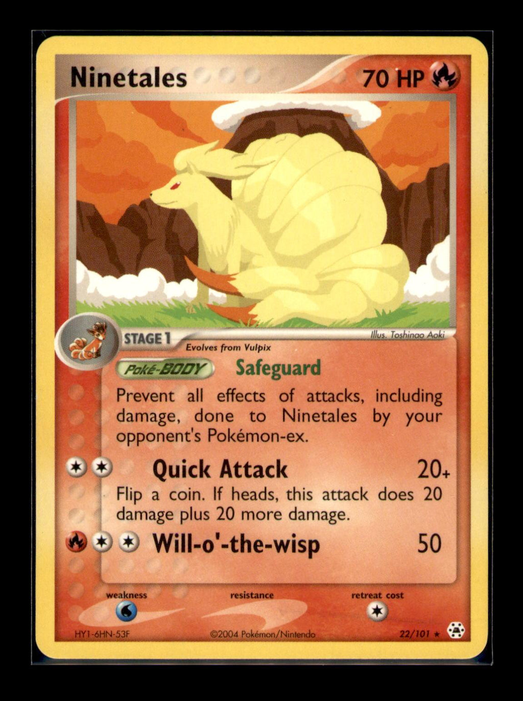 Hidden Legends #22/101 Ninetales