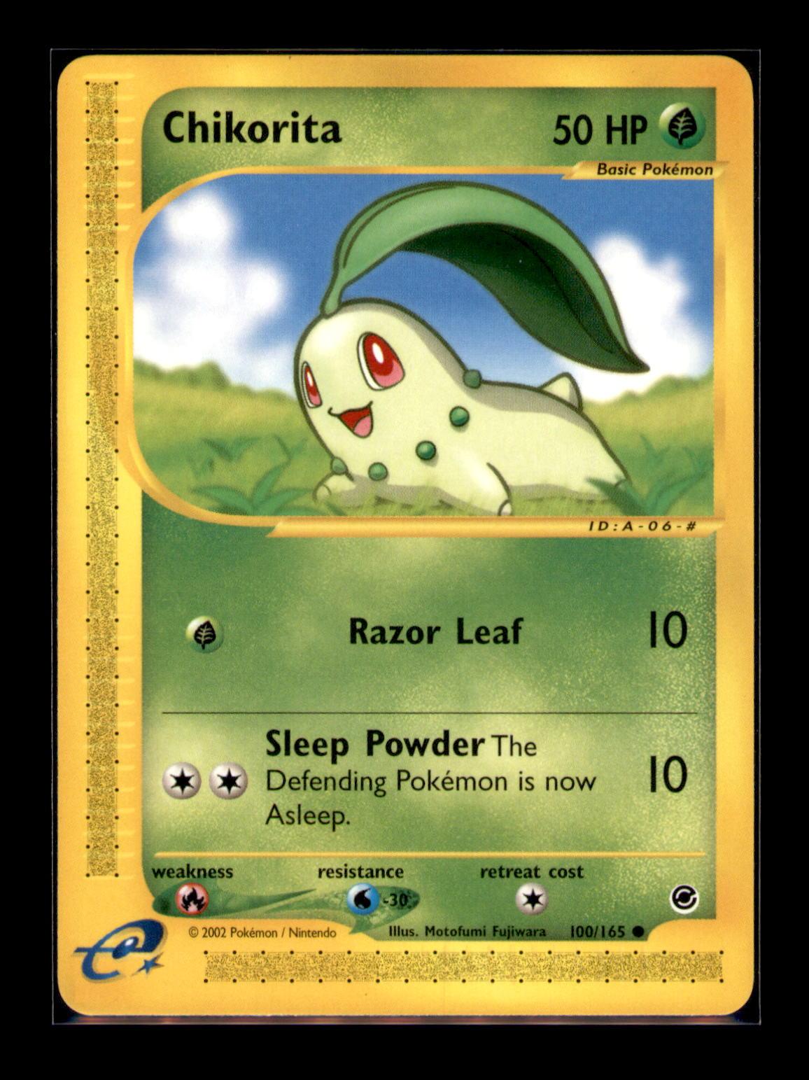Expedition #100/165 Chikorita (100)