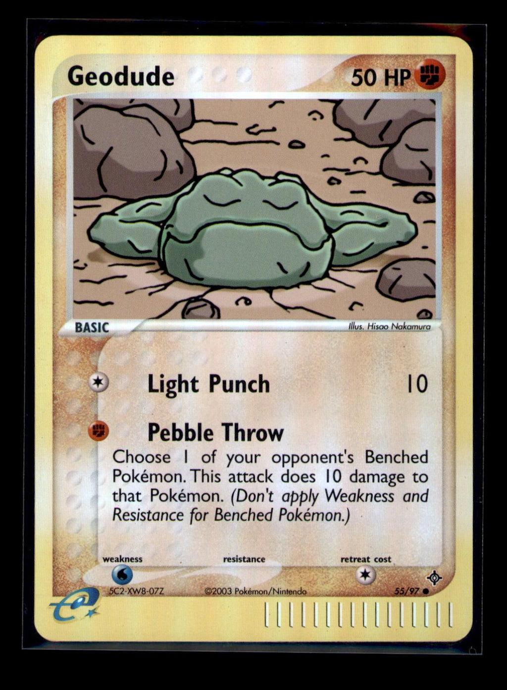 Dragon #55/97 Geodude
