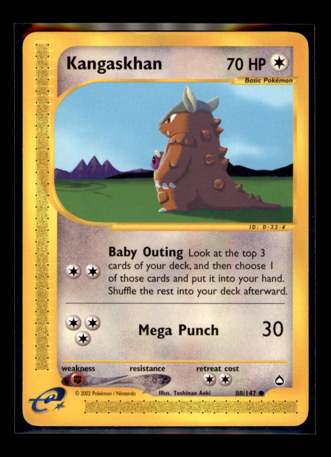 Aquapolis #088/147 Kangaskhan