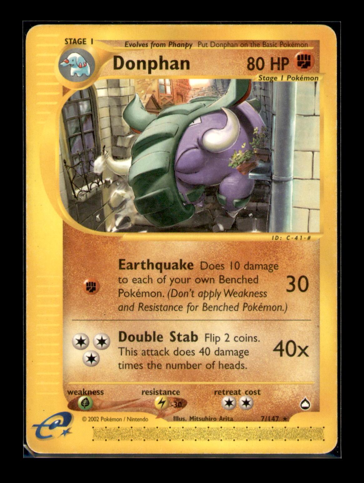 Aquapolis #007/147 Donphan