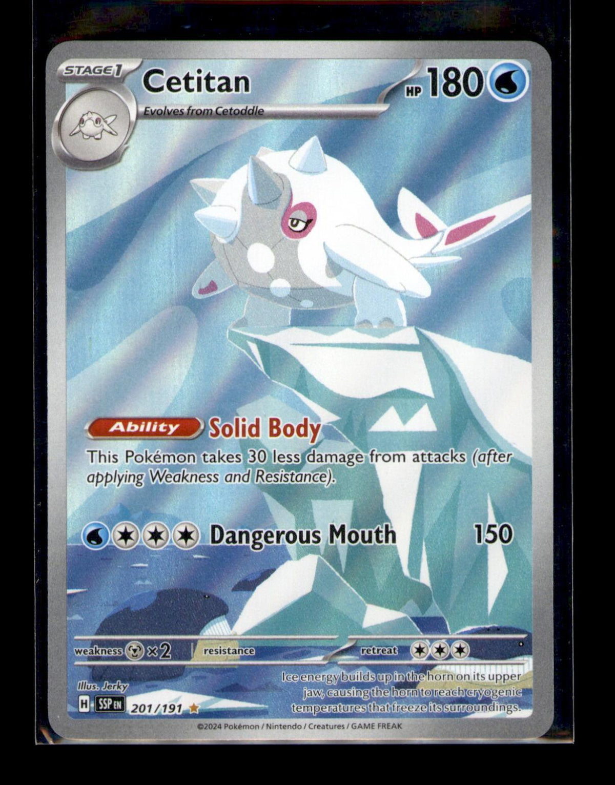 SV08: Surging Sparks #201/191 Cetitan