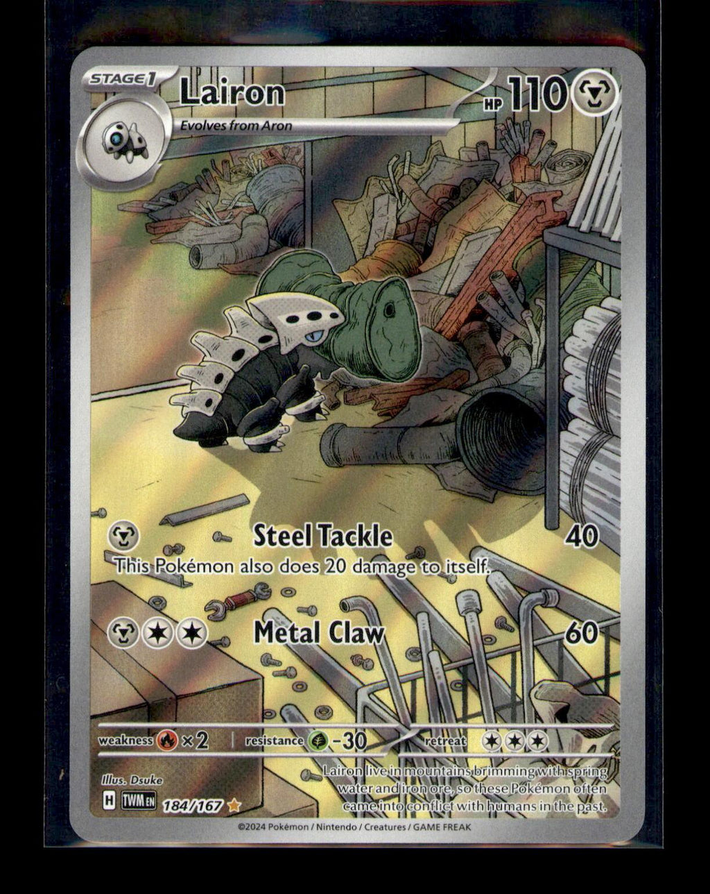 SV06: Twilight Masquerade #184/167 Lairon