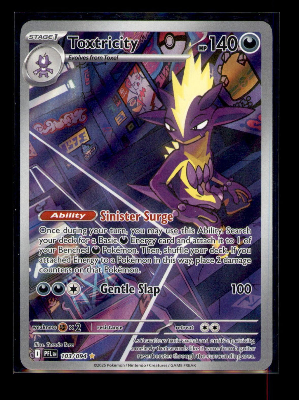 ME02: Phantasmal Flames #103/094 Toxtricity