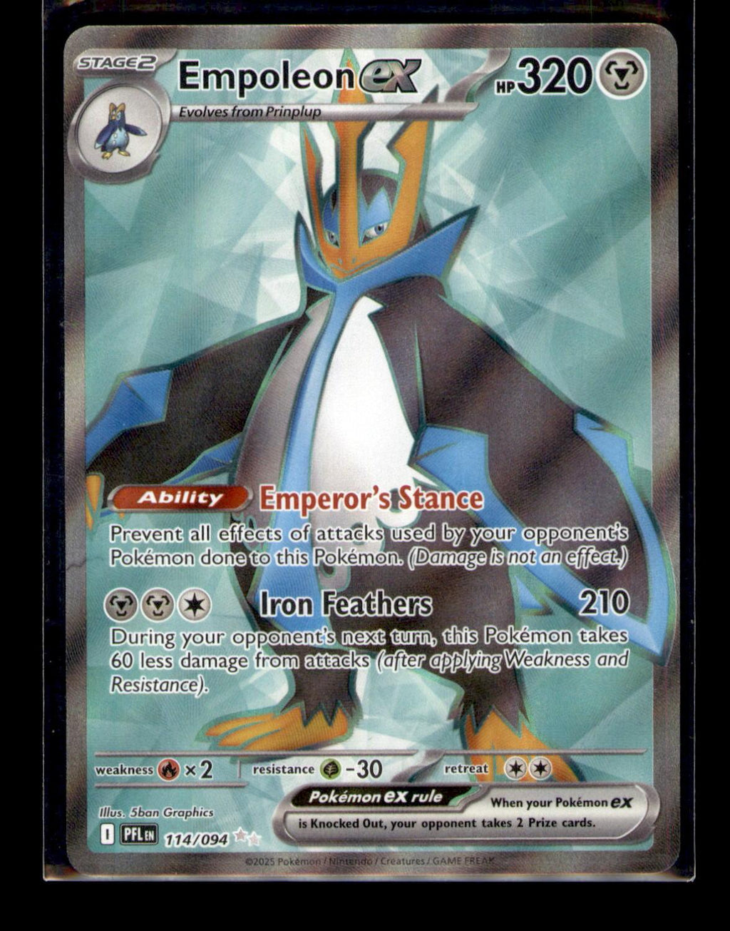 ME02: Phantasmal Flames #114/094 Empoleon ex