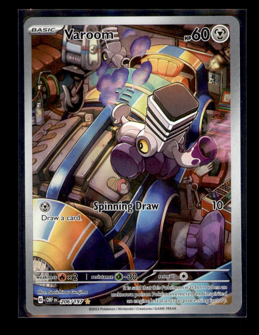 SV03: Obsidian Flames #206/197 Varoom