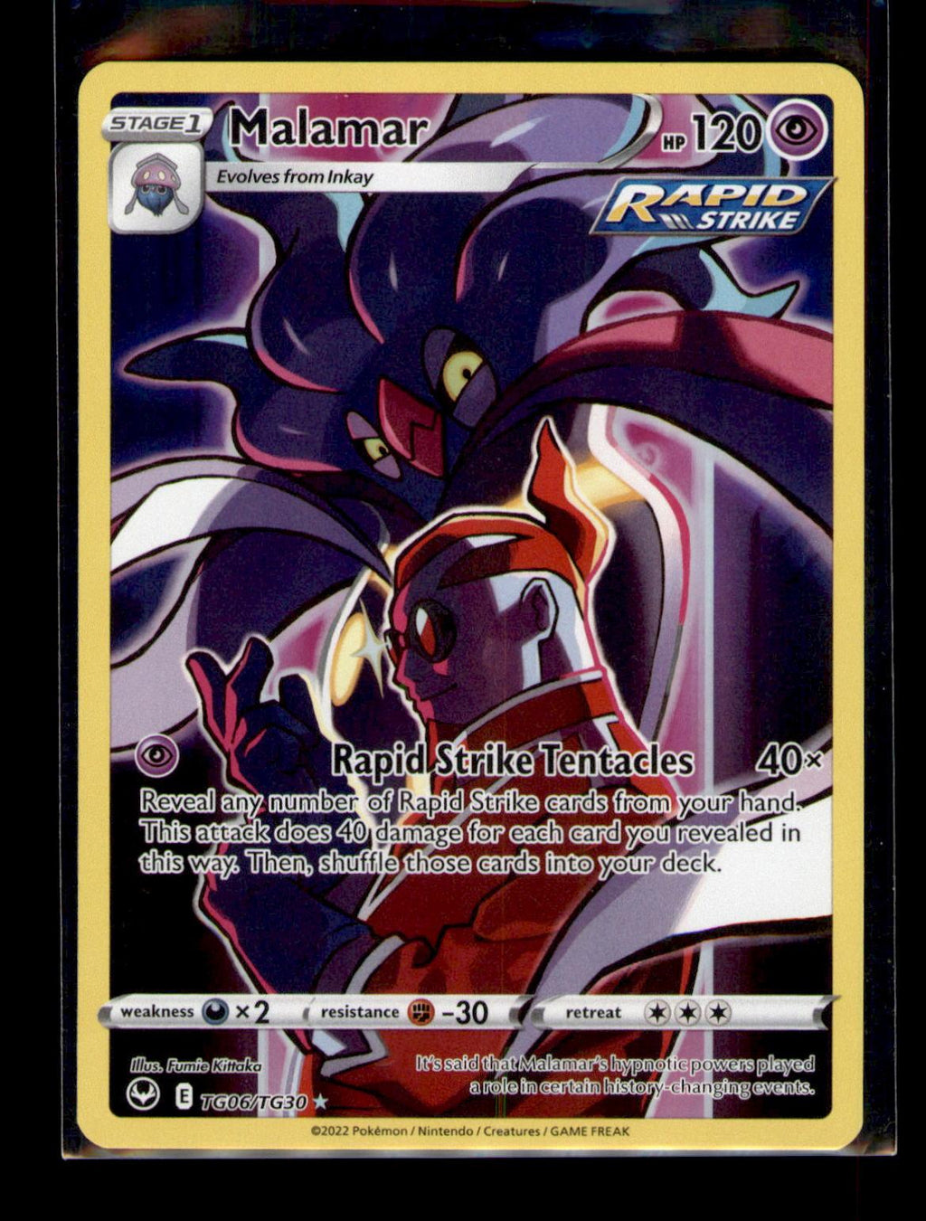 SWSH12: Silver Tempest Trainer Gallery #TG06/TG30 Malamar