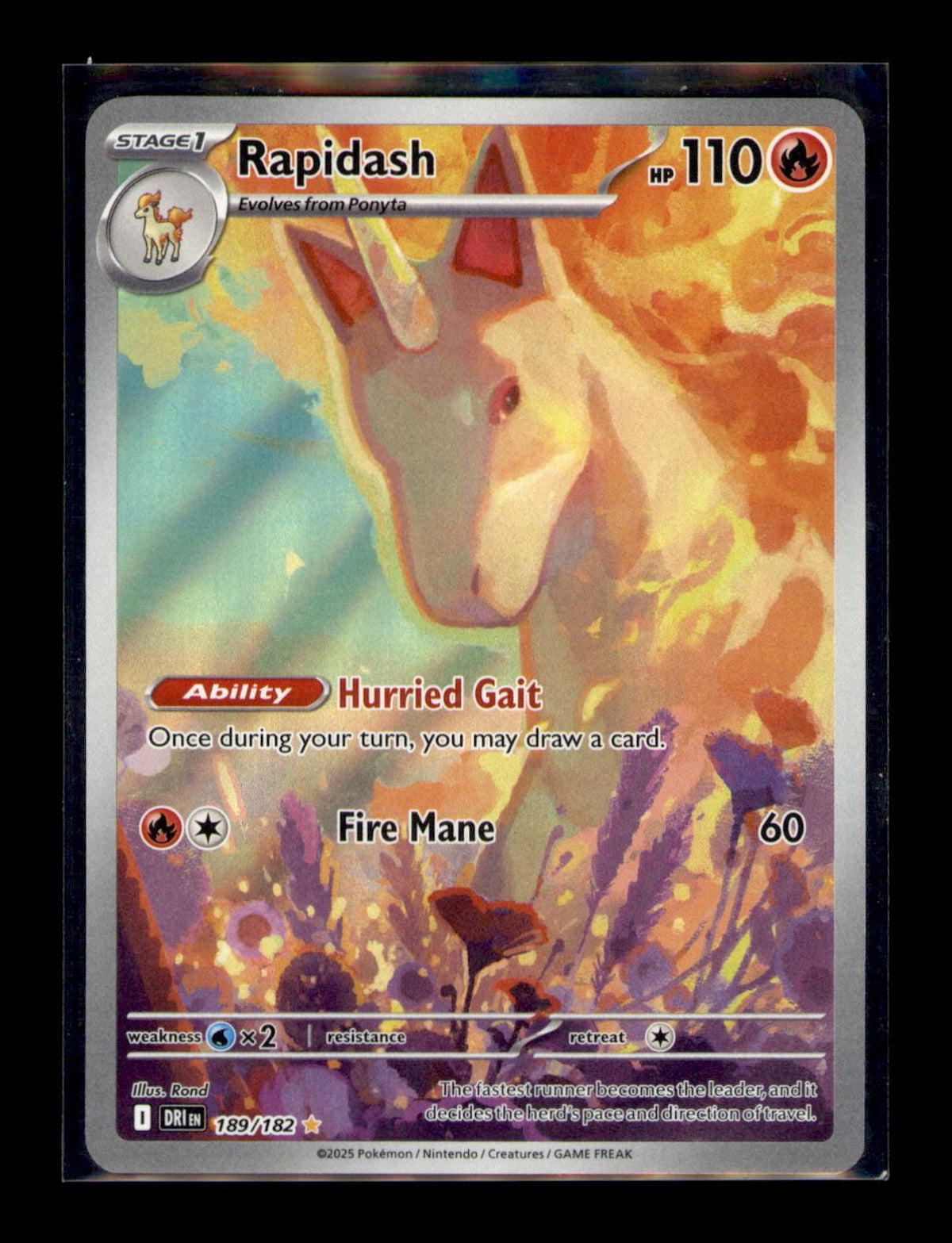 SV10: Destined Rivals #189/182 Rapidash