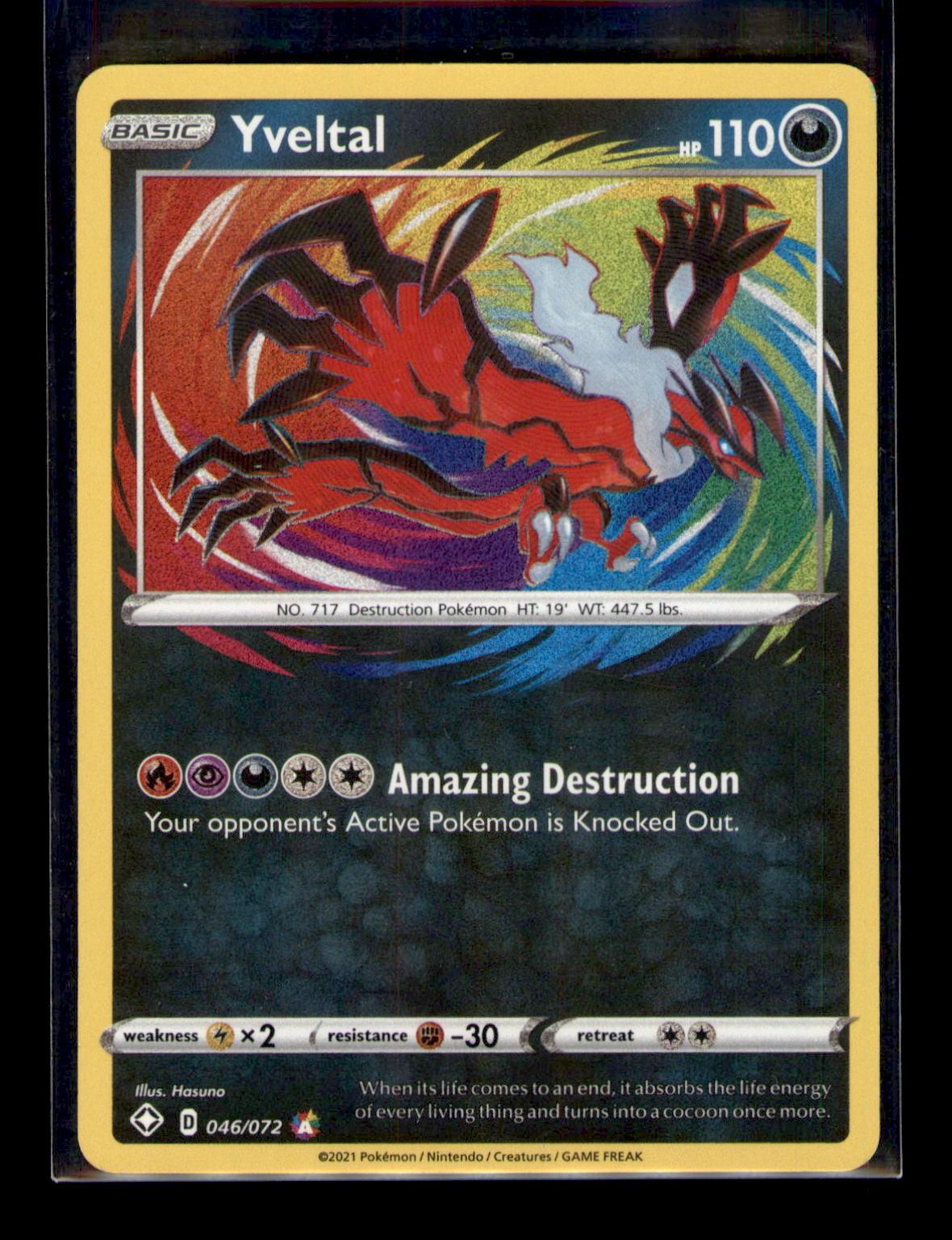 Shining Fates #046/072 Yveltal