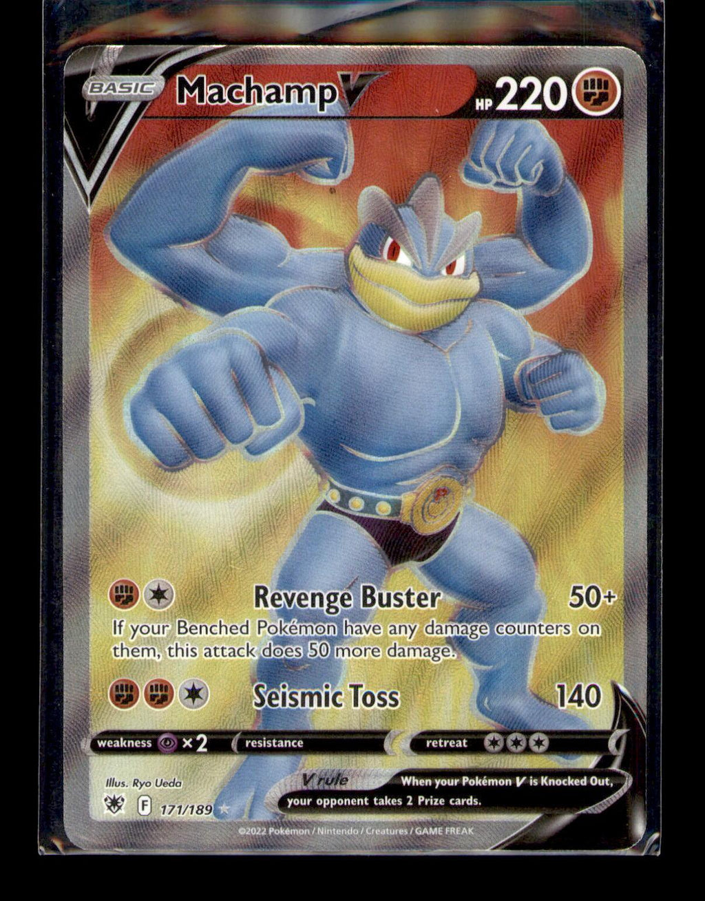 Astral Radiance #171/189 Machamp V (Full Art)