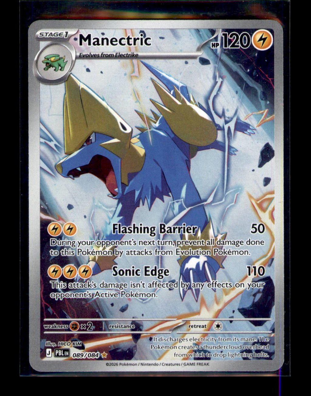ME05: Pitch Black #089/084 Manectric