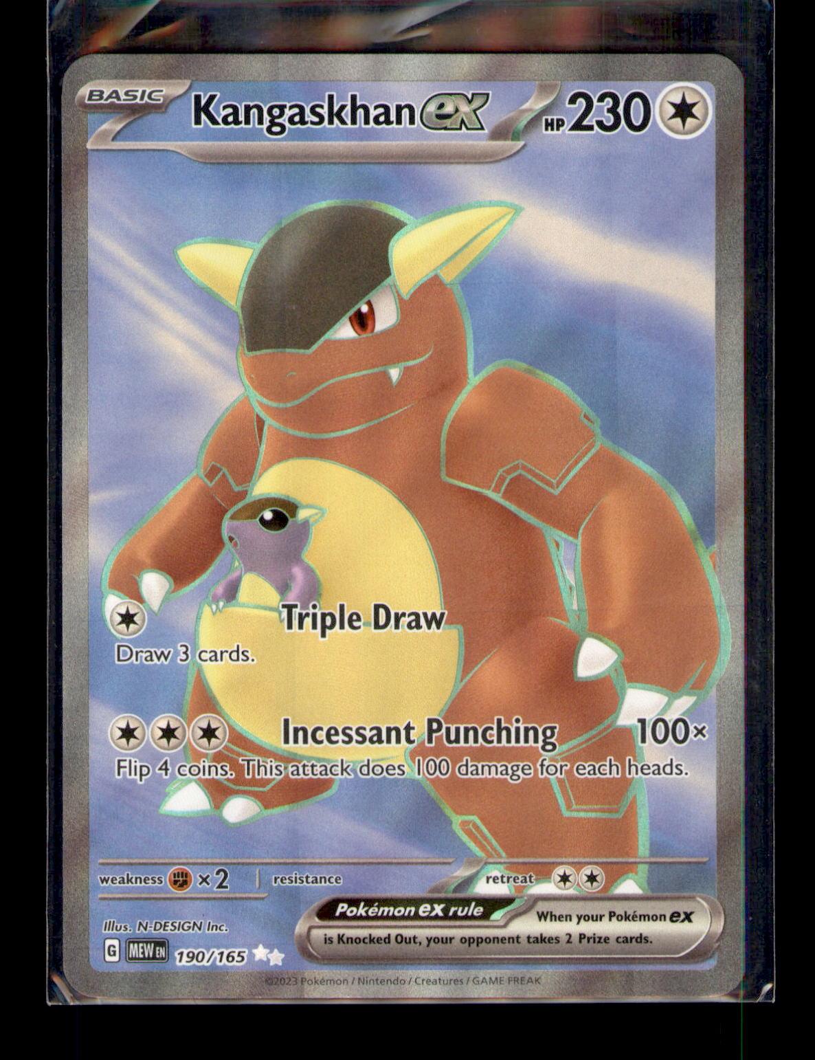 SV: Scarlet & Violet 151 #190/165 Kangaskhan ex