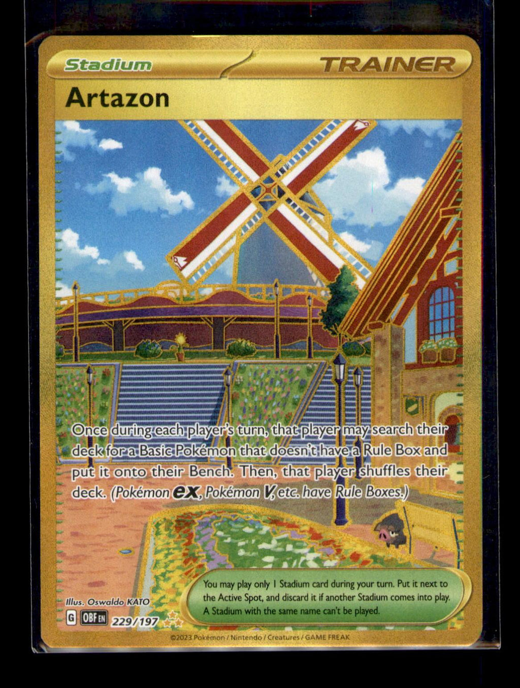 SV03: Obsidian Flames #229/197 Artazon