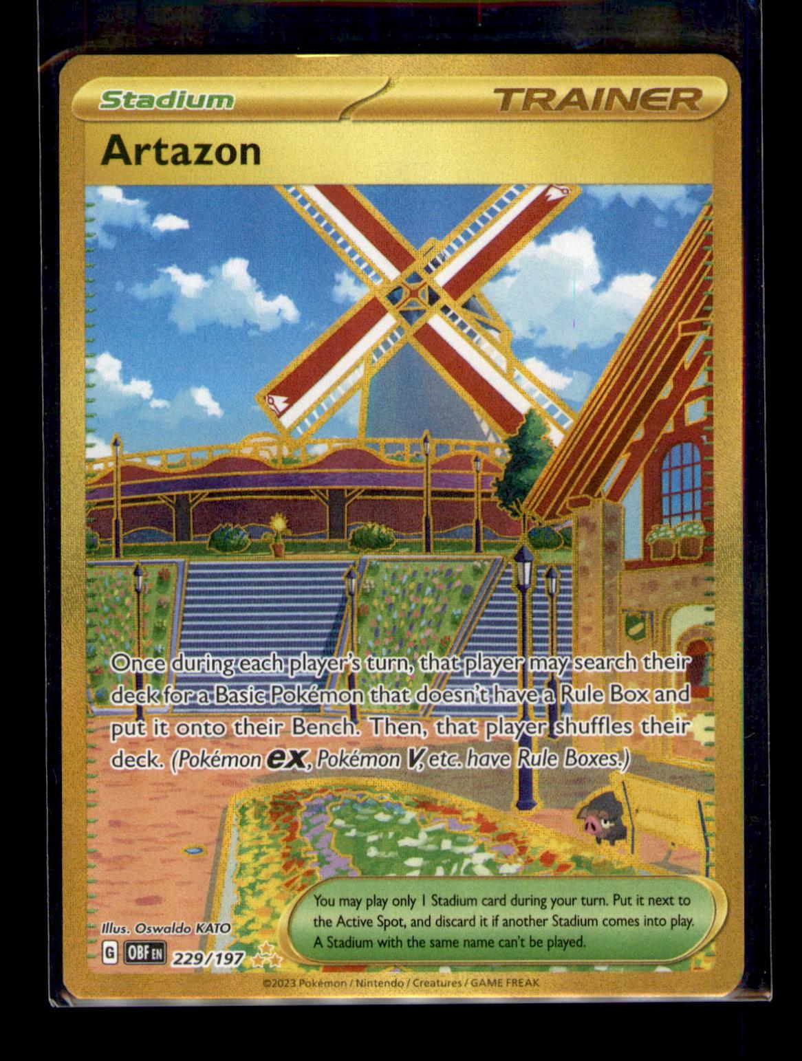 SV03: Obsidian Flames #229/197 Artazon