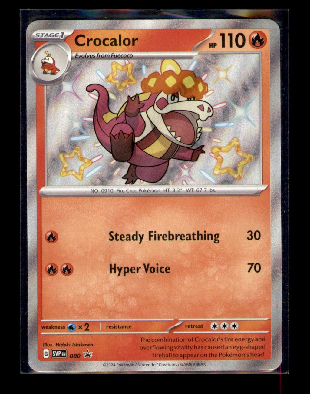 SV: Scarlet & Violet Promo Cards #080 Crocalor