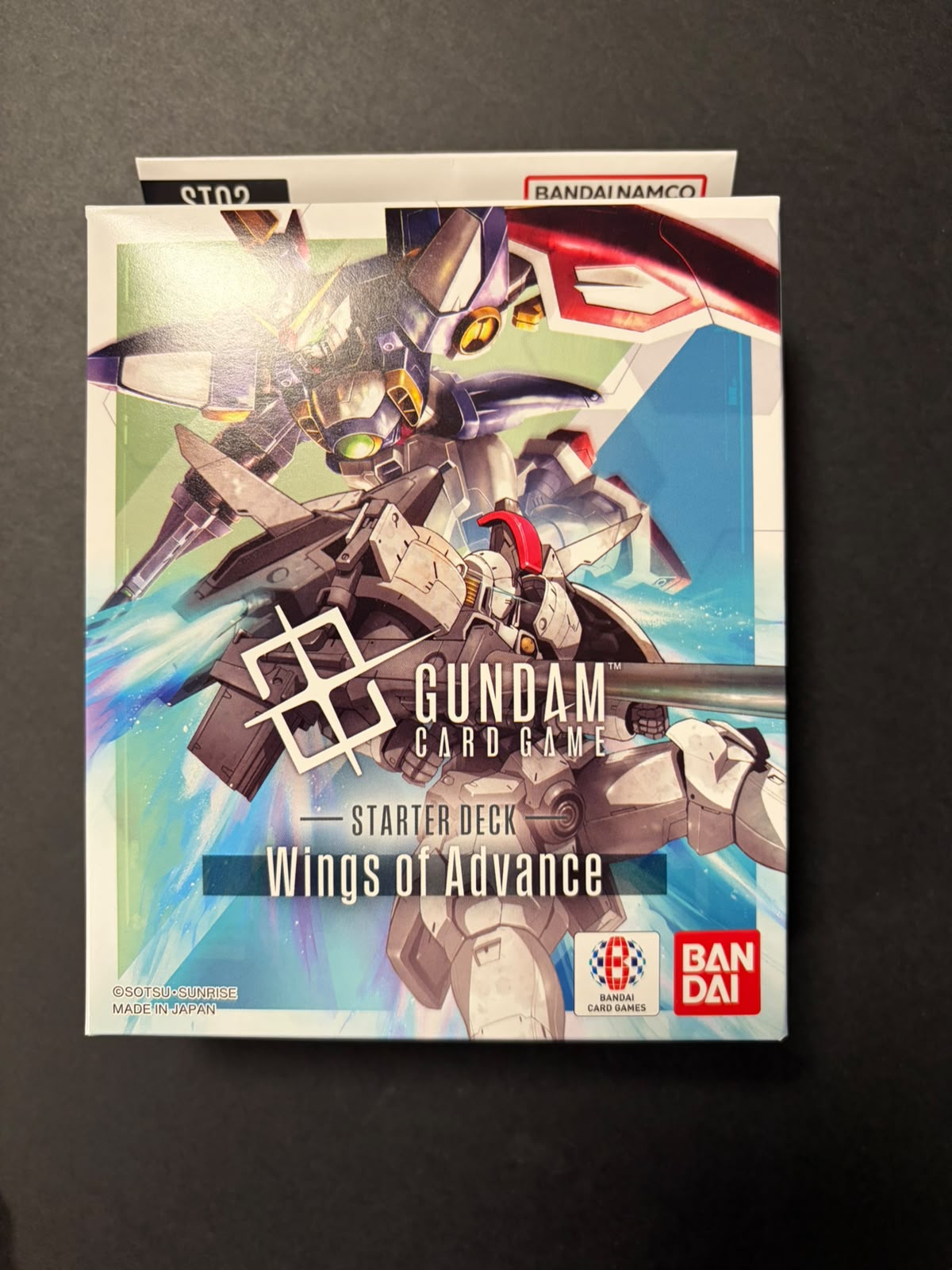 Bandai Gundam Card Game ST02 Wings of Advance Starter Deck – Ready to Play Deck